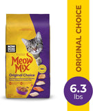 Meow Mix Original Choice Dry Cat Food, 6.3 Pound Bag